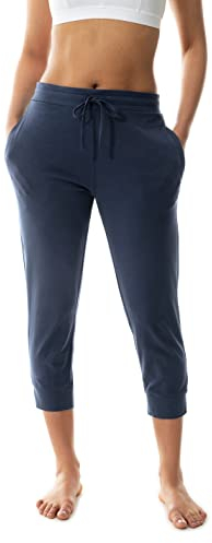 Mey Nachtwäsche Serie Tessie Damen Yoga Pants Deep Shadow L(L)