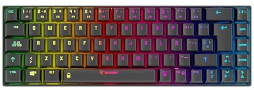 Tempest Teclado Mecánico Inalámbrico K20 Beast, Bluetooth + USB-C, Batería 1000mAh, 9 Modos RGB, Layout Español