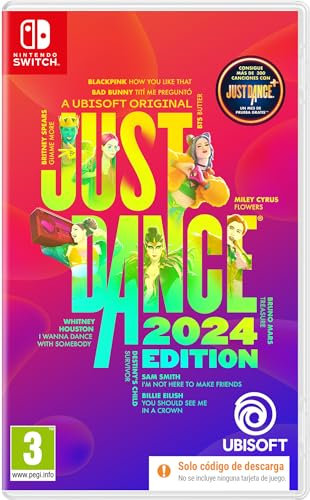 Juego para consola nintendo switch just dance 2024 edición código de descarga