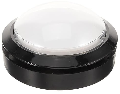 Healifty Sprechende Taste Für Blinde Menschen Gadget-Taste Kommunikationstasten Praktische Sprechende Uhr Große Taste Drücken Haustier-Trainingssummer Für Sehbehinderte Ältere Menschen