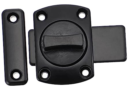 Veemoon 1pc Deadbolt Lock Sliding Door Lock Barn Door Lock Window Safety Locks Fence Gate Lock Metal Hasp Safety Door Popcorn Machine Door Bolt Lock Latch Door Surface Mounted Zinc Alloy