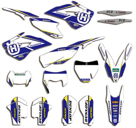 ENARUI Dekor Aufkleber für Husqvarna 125 150 250 300 350 450 501 FE TE 2014 2015 2016 und FC TC FS TX FX 2014 2015