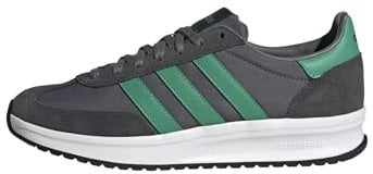 adidas Homme Run 70S 2.0 Shoes, Grey Four/Semi Court Green/Carbon, 44 EU