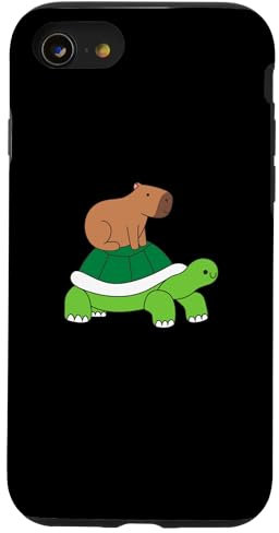 iPhone SE (2020) / 7 / 8 Capybara And Turtle Backpack Case