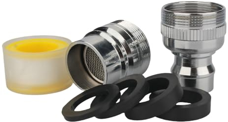 Faucet Adapter Connector Fits Frigidaire, Kenmore, LG, GE, Maytag, Portable Dishwasher/Washing Machine to Sink