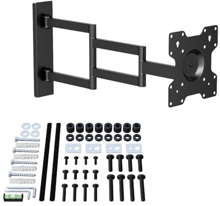 Soporte de Pared para TV XTRARM Axis XL de 70 cm, Distancia 70 cm, extensión, Giro, rotación, inclinación, 24-55 Pulgadas 25 kg, VESA 200x200