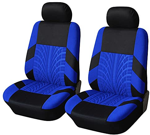 AYBEN Auto-Sitzbezug, für Citroen C3 Aircross 2005-2023 2024 Vordersitzbezüge, Auto-Schonbezug, PKW-Sitzbezug Vordersitze, Sitzschoner-Auto,D Blue