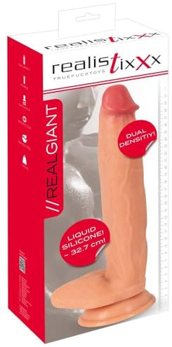 Realistixxx Real Giant Naturdildo Hautfarben hell 5,5 cm