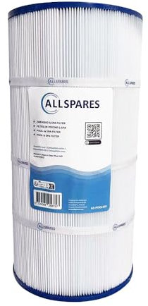 AllSpares Filtre à eau pour jacuzzi / piscine - Cartouche filtrante pour Pentair Clean & Clear Plus 240 / H-RAF173572 - Diamètre : 178 x 359 mm