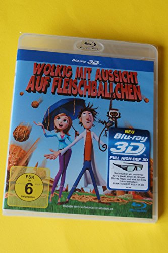 Wolkig mit Aussicht auf Fleischbällchen: Blu-ray 3D