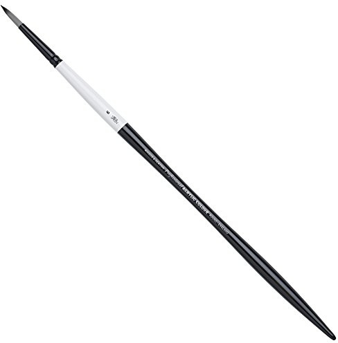 Winsor & Newton Artists' Acrylic Brush, Size 6, Round