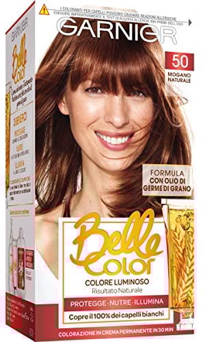 Garnier Belle Color Colorazione Permanente, 50 Mogano