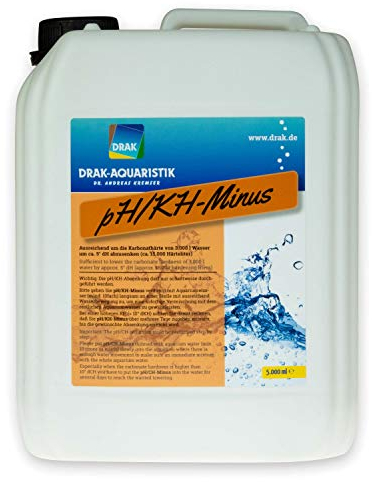 DRAK pH/KH-Minus - pH und KH einfach und schnell senken - 5,0 Liter
