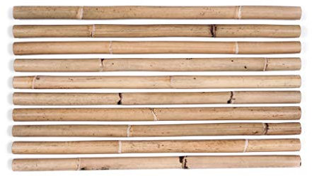 10 Rattanstöcke, Stöcke, Escrima, Stockkampf, Arnis, Kampfsport, Tanz, Theater (70 Zentimeter, 24/26)