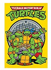 TMNT Pizza Power Poster. Offiziell lizenziert