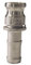 Raccord camlock male - embout cannelé en inox - Type E - Ø A: 1''1/2 | Ø B: 40mm