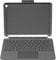 Logitech Combo Touch für iPad (7., 8. und 9. Generation) Schutzcase mit Präzisions-Trackpad, Notebook-ähnlicher Tastatur mit Hintergrundbeleuchtung, Smart Connector, Deutsches QWERTZ-Layout - Schwarz