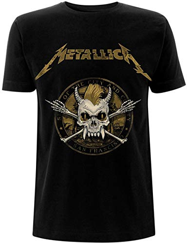 Metallica Men's Scary Guy Seal T-Shirt Black