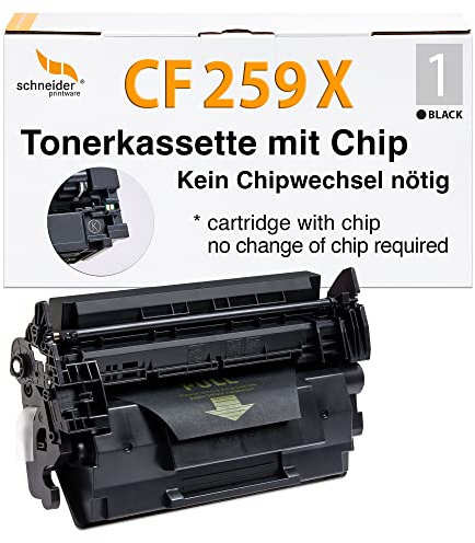 [Mit Original-Chip | wiederverwendet] Erneuerter Toner– Mit ca. 90 % Originalteilen |aufbereitet| 59X CF259X 59A für HP Laserjet Pro M304a M404d M404 DN dw n MFP M428dw M428fdn M428fdw M428m