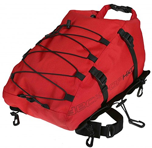 Hiko Rolly Bag Decktasche Trockentasche wasserdichte Kajaktasche Packsack, Farbe:Rot