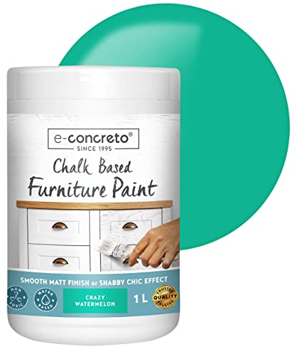 e-concreto Möbelkreidefarbe 1L mit Rührer (Green)