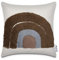 Paco Home Kissen Bezug Kissenbezüge Mit Quastenfransen Boho Kissenbezug Kissenhülle Boho Sofa Couchkissen Zierkissen, Farbe:Braun, Sets:Single