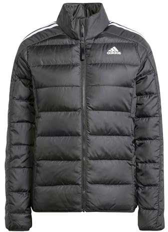 adidas Femme Essentials 3-Stripes Light Down Jacket, Black, M