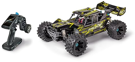 Carson 500202021 1:8 King of Dirt Cage V25 GP RTR - RC Buggy, ferngesteuertes Auto, Offroad, hochwertig, RC Fahrzeug, RC Verbrenner