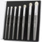 Nicpro Drybrush Set, Hobby Modell Malpinselset, 7 Stück Miniature Pinsel Set, mit Aufbewahrungsbox, Trockenpinsel für Tischplatte, Miniaturmalerei, Modell