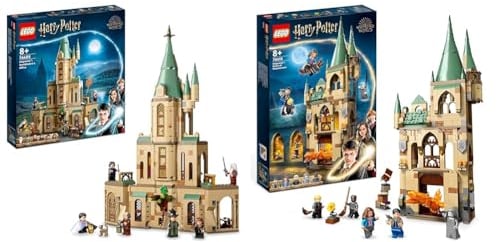 LEGO Harry Potter Hogwarts: Dumbledores Büro Set, Schloss-Erweiterung & Harry Potter Hogwarts: Raum der Wünsche, Schloss-Spielzeug