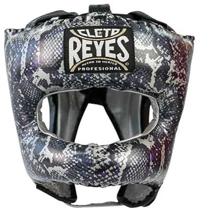 CLETO Reyes, offizieller traditioneller Kopfschutz aus Rindsleder (Snake)