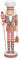 Generisch Figur Nussknacker Lebkuchenmann 45 cm hoch Deko Figuren Weihnachtsdeko Weihnachten Dekoration