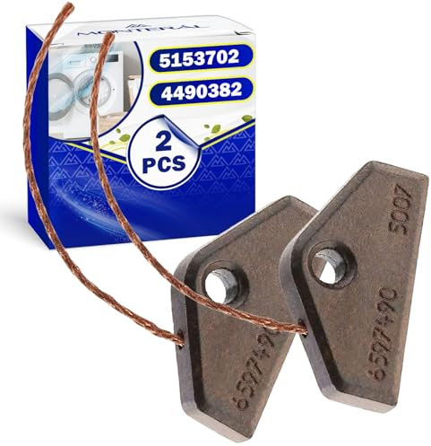 2 Piezas Escobillas Motor Electrico para Secadora con Código Original 5153702 4490382 4490381 4490380 6597490 para Miele - Garantía de 10 Años - MONTERAL
