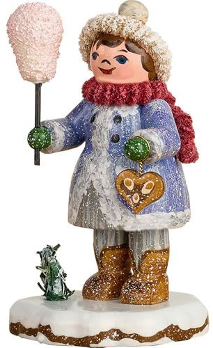 Hubrig Volkskunst GmbH Winterkinder Kleine Naschkatze - 6,5 cm