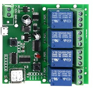 Ewelink Smart Remote Control Modulo Switch Wireless 4ch WiFi Switch Timer Telefono App Remoto Automazione Alexa Home Automation (1pcs)