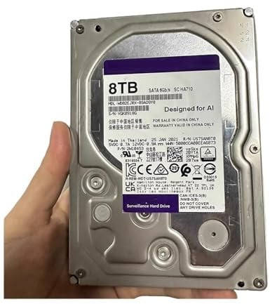 HIHSYEWYB 1Pcs WD82EJRX 89AD9Y0 HDD For 8TB Monitoring Hard Drive