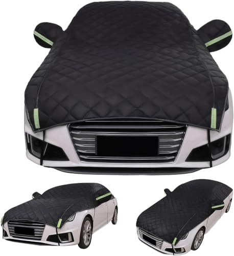 Autogarage Abdeckung Hagelschutz für Opel Tigra TwinTop 2004-2009，Halbgarage Für Auto ，Autoabdeckung Atmungsaktiv, Schutz vor Schnee，Anti-Kratzer