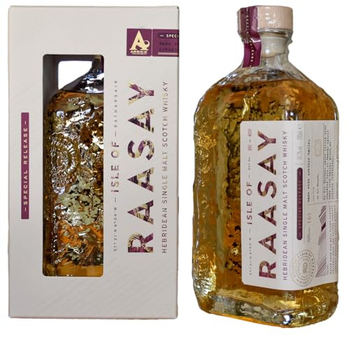Isle of Raasay Single Malt ‘Made with Arbikie barley’ Release | 50.7% ABV, 70 CL | Small-batch Island Scottish Whisky - Unpeated Single Malt Scotch Whisky | Barley Grown on Arbikie Highland Estate