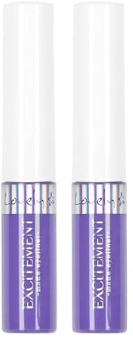 Lovely. Excitement Matte Eyeliner Violeta (Paquete de 2)