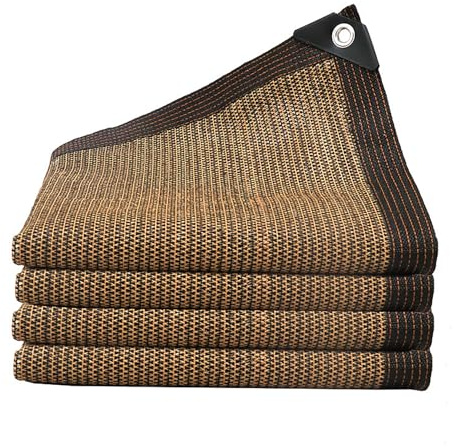 90% Protection Solaire Tissu d'ombrage – 5x9m Filet d'ombrage de Jardin avec œillets Couverture (PE-HD) Respirant UV d'ombrage extérieure pour pergola, terrasse, Plantes, Serre, poulailler