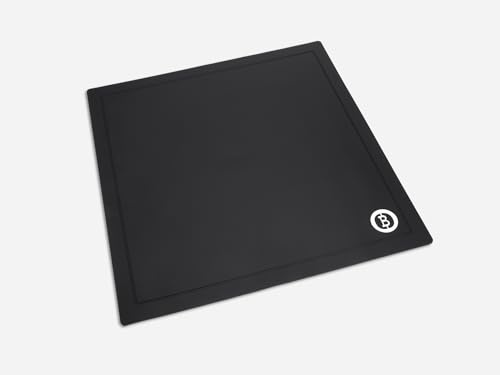 Beefer Grillmatte XL – Silikon Unterstellmatte | Rutschfest & Hitzebeständig | Für alle Beefer XL & Twin Pro | Rollbar | Leicht zu reinigen | 640 × 640 mm