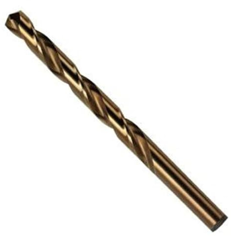 Irwin Tools 3016128 Single Cobalt Alloy Steel High-Speed Steel Drill Bit, 7/16 x 5-1/2