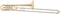 Jupiter JTB1100FRQ in B/F Posaune - Goldmessing lackiert
