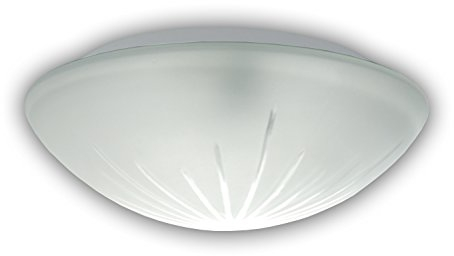 Niermann Standby 55630 A++, LED Nurglasleuchte, satiniert, 30 x 30 x 12 cm