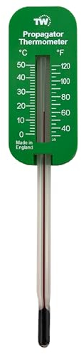 Thermomètre de sol de jardin - Sonde de température utile pour mesurer la température du sol avant le semis et la plantation