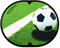 Fit-Feet FITFEET for Sport Tappetino Fuori Doccia con Stampa a Tema Sport (Calcio)