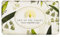 The English Soap Company Vintage Wrapped Soap Bar, Lily Scented Shea Butter Soap, Moisturising for Body, Lily of the Valley Scent 190g