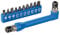 Silverline 599368 Set Portapunte per Cacciavite Angolare, Nero, 105 x 30 mm