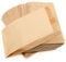 RUBY 100stk Braune Papiertüten Klein - 11x20cm Mini Papiertüten Braun Butterbrottüten, Kraftpapier Tüten, für DIY Papiertüten Adventskalender, Geschenktüten Papier, Verpackungstüten