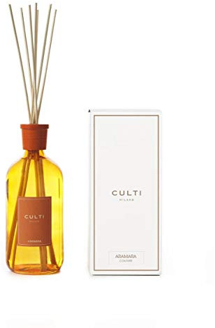 Culti Stile Colours Diffusor Aramara, in der Farbe Orange, Duftnote: fruchtig und floral, Inhalt: 1000ml, Größe: 24 x 9,4cm